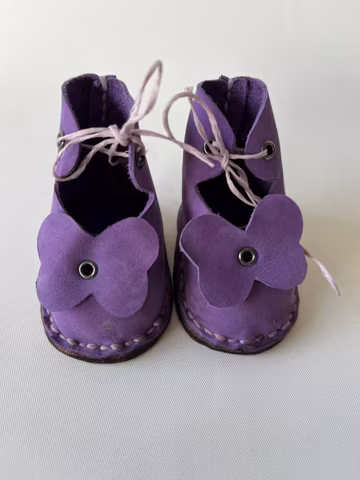 Purple Shoes for 14 inch dolls