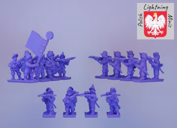 Mercenary Army - Crossbowmen - Revolution - Detailed Miniatures