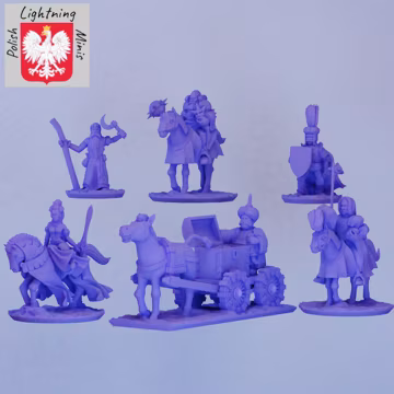 Mercenary Army - Characters Pack - 10mm - Revolution - Detailed Miniatures