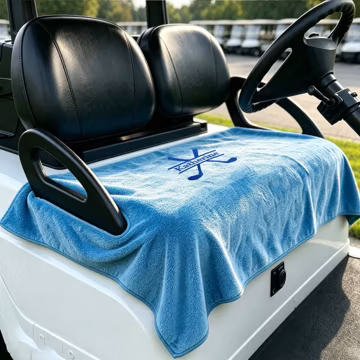 Custom Golf Cart Seat Covers, Golf Cart Seat Towel, Golf Course Map, Golf Cart Accessories, Monogrammed Golf Towel, Golfing Gifts