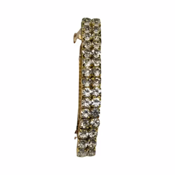 Gold Rhinestone Hair Barrette: Formal Bridal Hair AccessoryFormal bridal sweet 16 accessories Formal bridal prom sweet 16 gifts acce