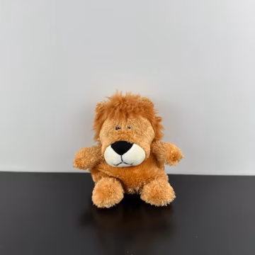 Russ Berrie Rare Luvvies Rafael Lion Cub 5” Plush Stuffed Animal Vintage Collectible