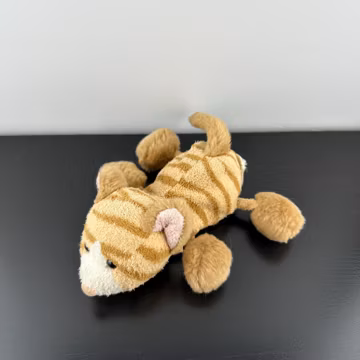 Vintage Russ Berrie Luv Pets Selina the Ginger Orange Tabby Cat Plush Stuffed Animal 6”