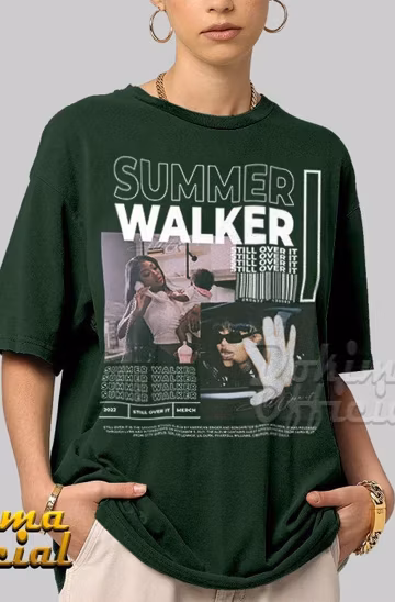 Vintage Bootleg Inspired Tee | Graphic Unisex Tee | Summer Walker Vintage T-Shirt , Summer Wallker Still Over It Shirt DK26