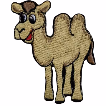 Cute Camel Animal Cartoon Kids Embroidered Handmade Iron on Sew on Patch Applique