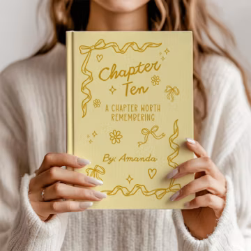 Personalized 10th Birthday Gift 10 Year Old Girl Gift Journal Custom Name Notebook 10th Birthday Present for Daughter Gift for Granddaughter
