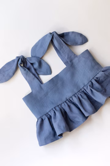 Dahlia Peplum Top Sewing Pattern for Children (PDF)
