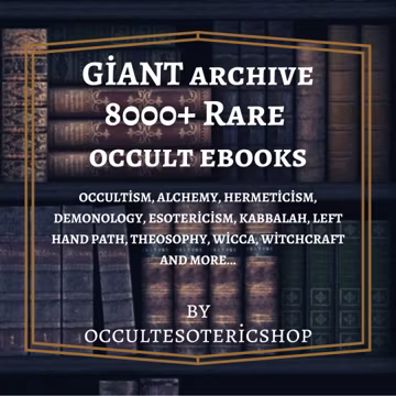 8000+ Occult eBooks, Occult Books, Magick Books, Witch Books, occult book collection, Occult Book Bundles, Rare Books, ebook pdf, spells