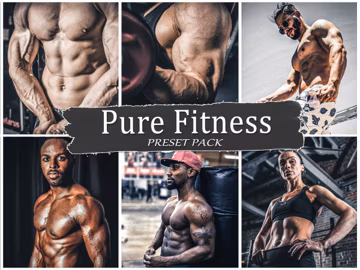 Gym Lightroom Preset - Bringen Sie Ihre Fitness-Fotos zum Leuchten!