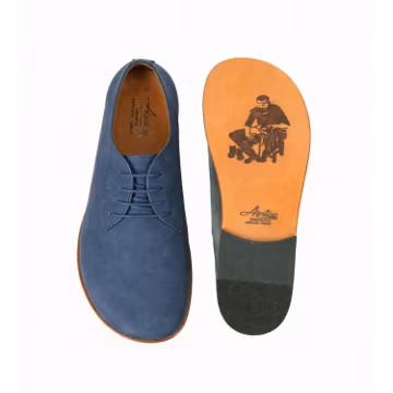Women's Barefoot JEANS NUBUCK Leather Oxford Shoes, Classic Comfort & Style: Handmade, Moccasins
