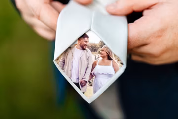 Personalised Photo Tie Patch Iron On/Father of the Bride Groom/Dad Gift/Suit Label/Thank You
