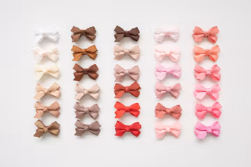 MINI bow snap clips, baby girl hair clips, girl hair accessory, toddler hair clip, fringe clip, hair clips, baby barrette