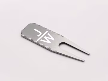 Custom Divot Tool - Golf - Pitch Mark Repair - Personalized Metal Divot Tool - Gift For Golfers - Laser Engraved - Ball Marker - Fathers Day
