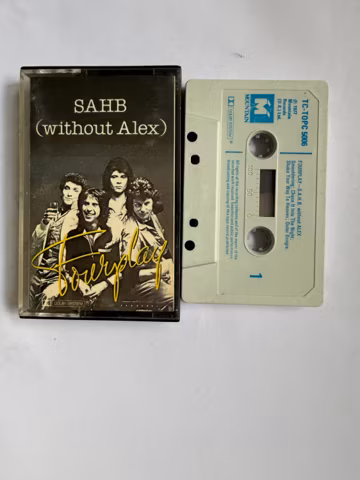 SAHB ( Without Alex ) Fourplay Cassette Tape Sensational Alex Harvey Band