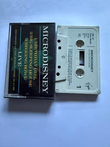 Microdisney Birthday Girl Live At Boston Arms 1987 Cassette Tape