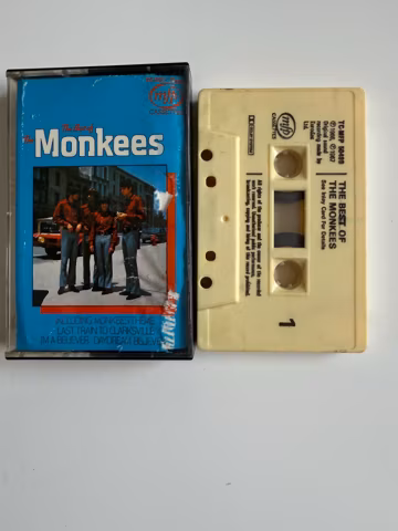 Monkees Best Of Damaged Sleeve Cassette Tape