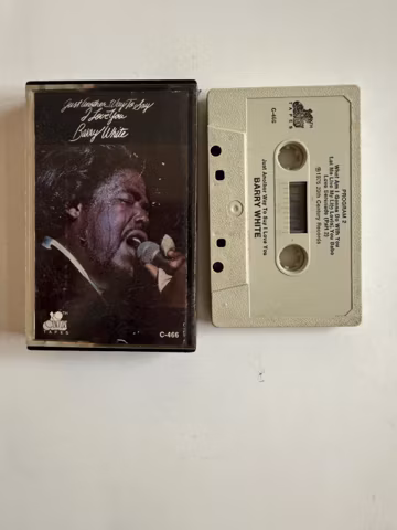 Barry White Just Another Way To Say I Love You Cassette Tape