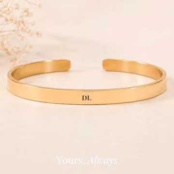 Personalized Initial Bracelet, Custom Initial Bracelet, Initial Jewelry, Minimalist Bracelet, Personalized Gift for Her, Letter Bracelet