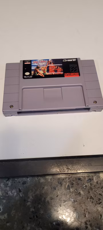 super Nintendo dig and spike volleyball