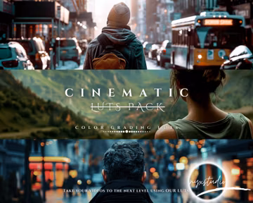 30 Cinematic LUTs for Color Grading Video and Photo for Mobile and Desktop || For Other Vİdeo Programs