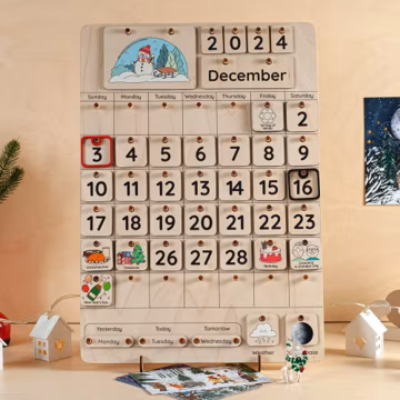 Perpetual Calendar, Kids Calendar Classroom, Calendar Board, Preschool Curriculum, Wooden Calendar, Classroom Decor, School Decor, Wall Art