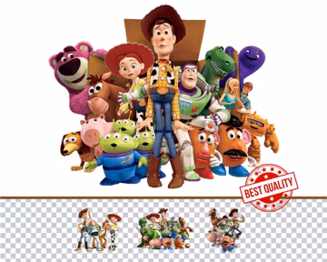 Toy Story Clipart PNG Bundle Pixar clipart ToyStory Clipart PNG Toy Story PNG Toy Story Movie Theme Clip Arts Collection Toy Story Party png