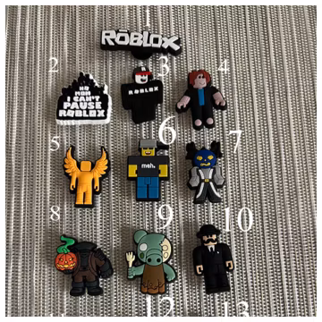 Shoe Charms for Kids Roblox Charms Crocs fun accessories