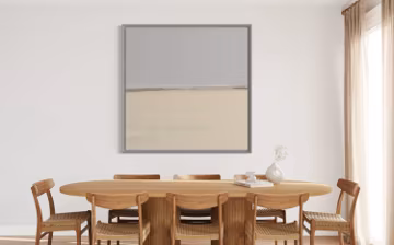 Minimalist Desert Landscape Art: Neutral Sand Dunes Print (Digital Download)