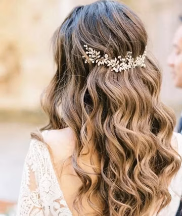 Bridal hair piece Bridal hair vine Bridal Hair Accessories Wedding Hair Accessories Silver Wedding hair piece Rose gold Bridal hair vine