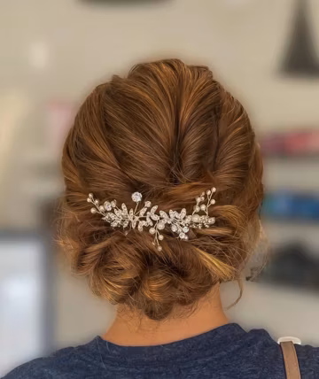 Bridal hair piece Bridal hair vine Bridal Hair Accessories Wedding Hair Accessories Silver Wedding hair piece Rose gold Bridal hair vine