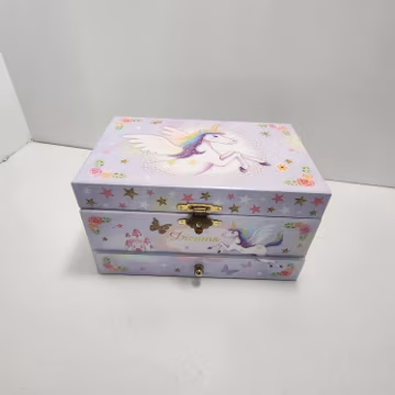 Unicorn Themed Musical Jewerly Box - Jewerly Box - Trinket Box - Boxes - Music Box - Unicorns - Unicorn Gifts - Unicorn Decor