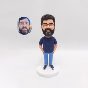 Personalized Bobblehead Doll: Custom 3D Statue, Family Gift