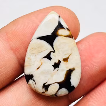 Amazing Quality Peanut Wood Jasper, Peanut Wood Jasper Cabochon, Pear Shape Peanut Wood Japser, Handmade Loose Stone for Jewelry Craft..!!!
