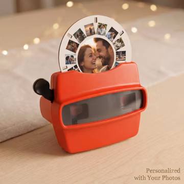 Custom Viewfinder with Photo Reels, Personalized Anniversary Gift for Him or Her, Photo Keepsake, Long Distance Couples Gift, Wedding