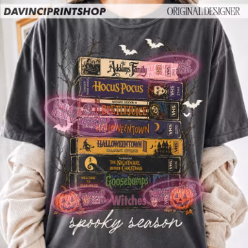 Vintage Halloween VHS PNG, Retro Spooky Season Png, Halloween Movies Png, Funny Halloween Png, Horror Halloween Png, Scary Movie Shirt Png