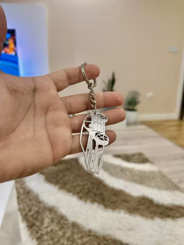 birthday giftcustom birthday gift for boyfriend Car Keychain with Personalized Name, Gift for Him, Custom keychain