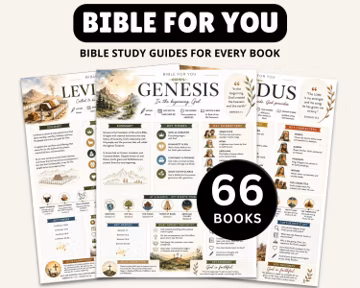 Bible Study Guides: Summaries for All 66 Books (Printable)