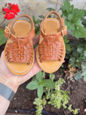 Leather sandals for babys/Mexican huaraches for babys/Huaraches for toddlers/Leather sandals for children/Mexican huaraches for Children’s