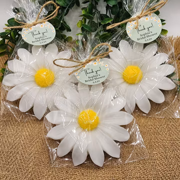 Daisy Soap Favors Baby Shower Floral Bridal Shower Decor Baby In Bloom Theme Large Daisy Party Favors Gift For Guests