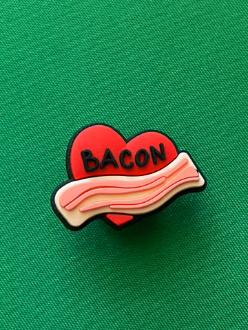 Love Bacon Shoe Charm