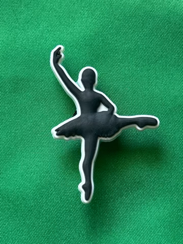 Ballet Charm Shoe Charm