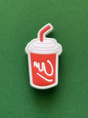 Fast Food Drink Shoe Charm