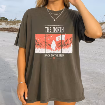 Comfort Colors T-shirt THE NORTH, The First Law Trilogy, Joe Abercrombie Book, BACK To The Mud