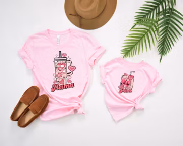 Mama Mini Matching Sweatshirts, Boujee Mom Mini Shirts, Boujee Mom and Daughter Sweater, Matching Mom and Daughter T-Shirt,Mother's Day Gift
