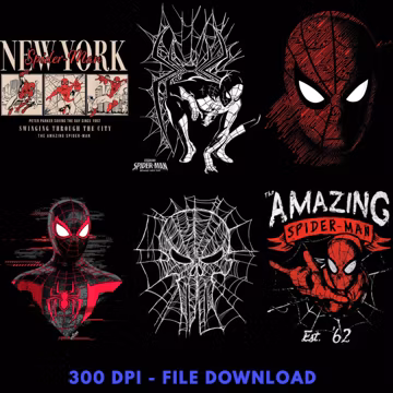 Spider man bundle Png, Superhero Cartoon Png, Comic Book Hero Png, Action Comic Design, New Movie Superhero Png, New Day Comic Art Png
