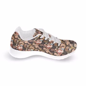 Women of the World Kids Sneakers, Print Streetwear Fashion Comfy Shoes, Classic Playground Shoes, Girl Power Gifts, 14-26 Day Delivery