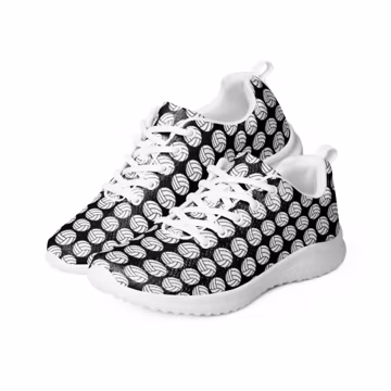 Volleyball Sports Printed Mens Athletic Shoes, AOP Gym Workout Shoes, Exercise Fitness Shoes, Jogging Sneakers Shoe, Volleyball Lovers