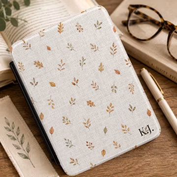 Personalized Kindle Case | Custom Kindle Paperwhite & Colorsoft Cover | Monogram | Book Lover Gift | Custom Name Kindle Cover