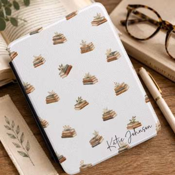 Personalized Kindle Case | Custom Kindle Paperwhite & Colorsoft Cover | Book Graphic | Book Lover Gift | Custom Name Kindle Cover