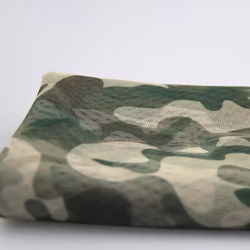 Camo Mesh Fabric,Mesh Fabric,Printed Fabric,Breathable Fabric,Soft Fabric,Camouflage Fabric,Clothes Fabric,Fabric By 1/2 Yard